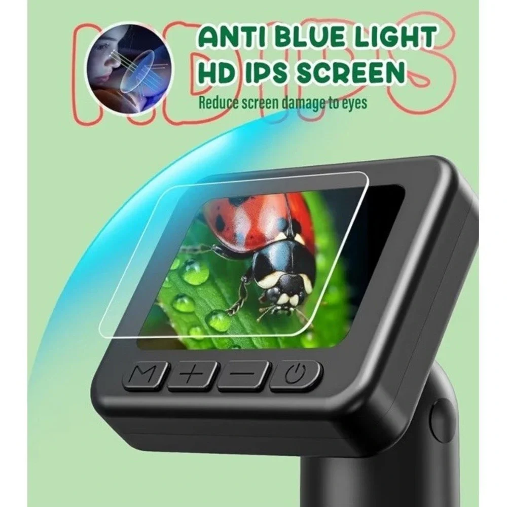 Digital Video Microscope 50X-1000X 2 Inch‎ IPS Screen