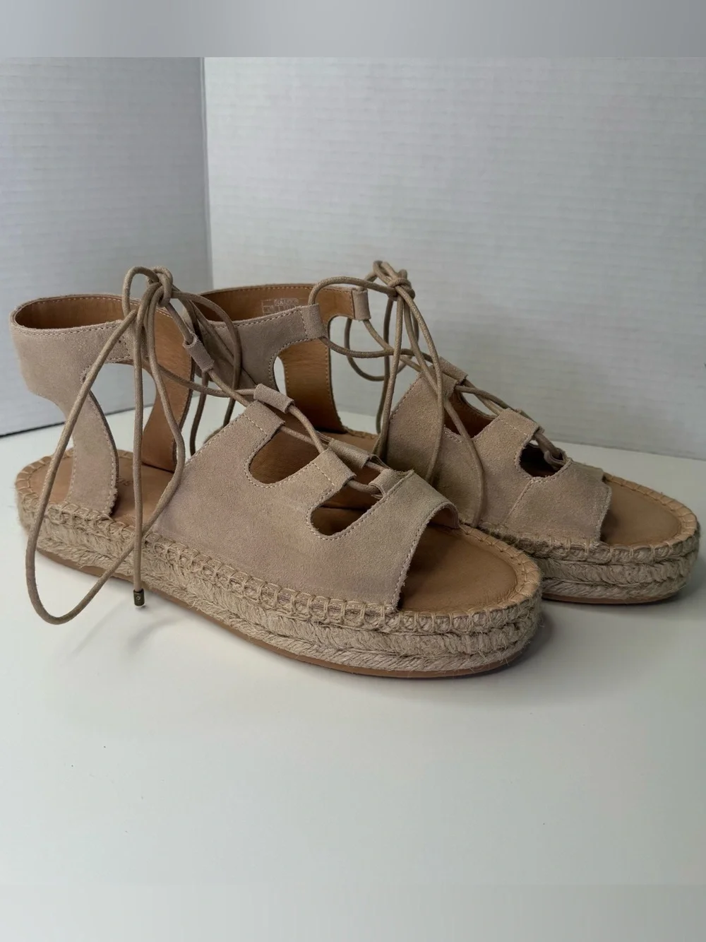 Soludos suede platform