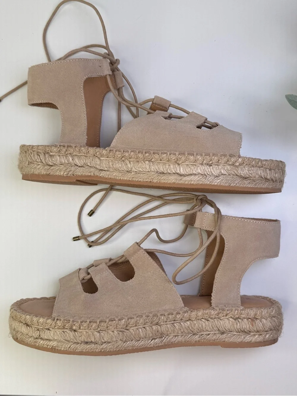 Soludos suede platform