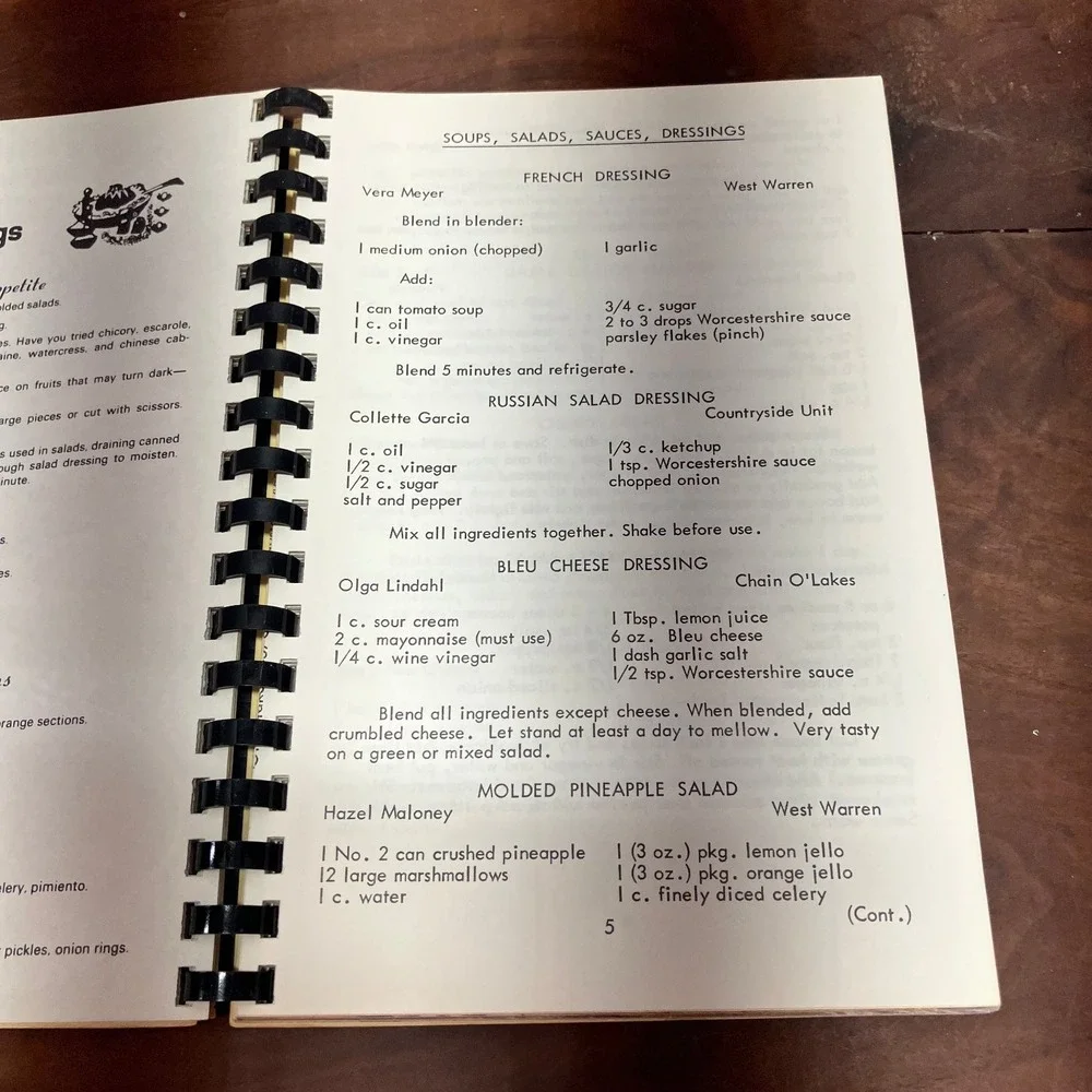 Lake County Homemakers Extension Association international cookbook