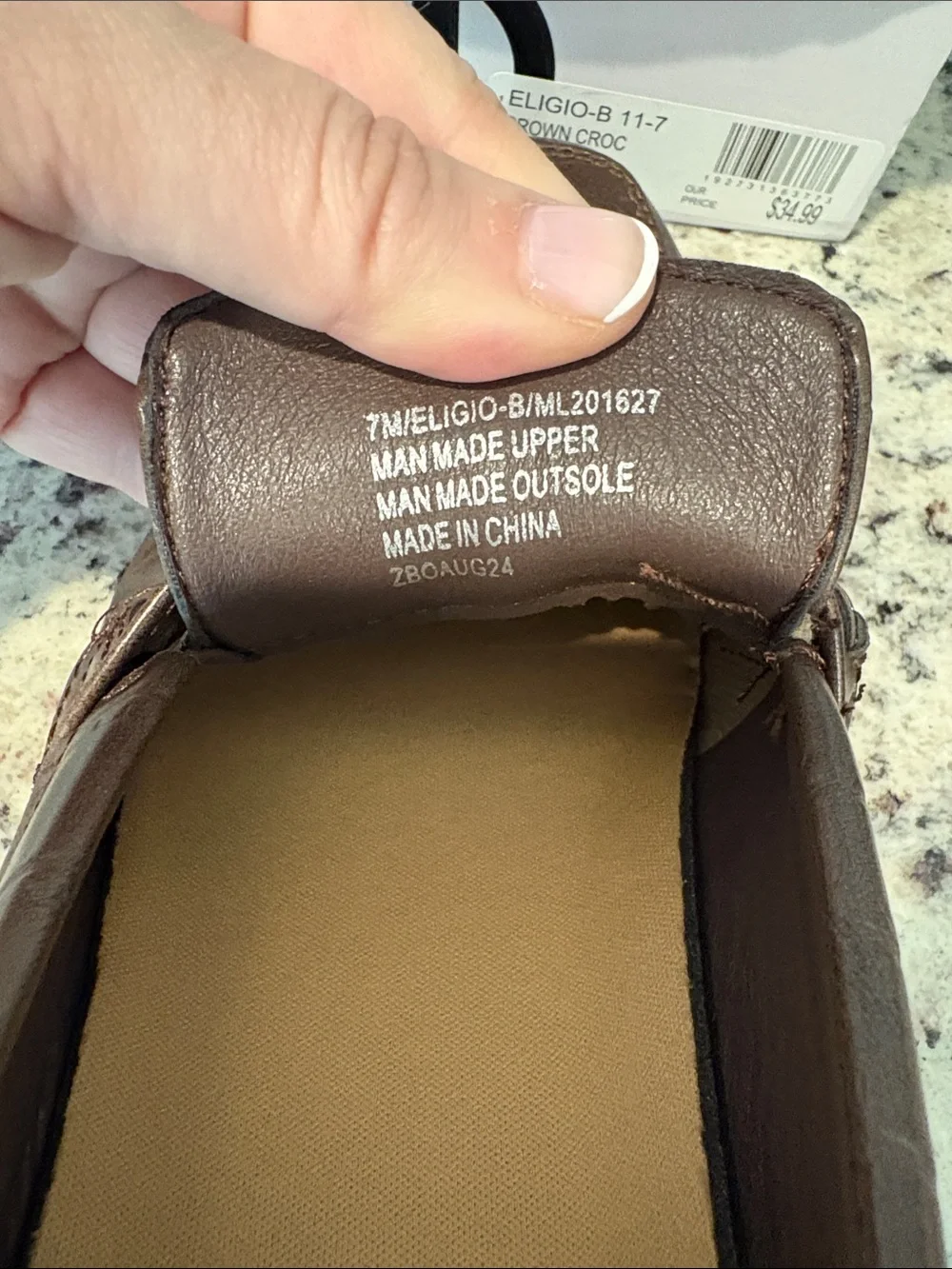 Mario Lopez classic brown
