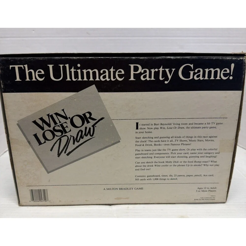 Milton Bradley win lose