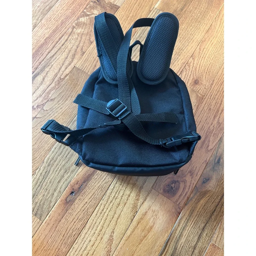 Samsonite Mini Backpack Black Ballistic Nylon Travel Daypack Small Hiking Bag