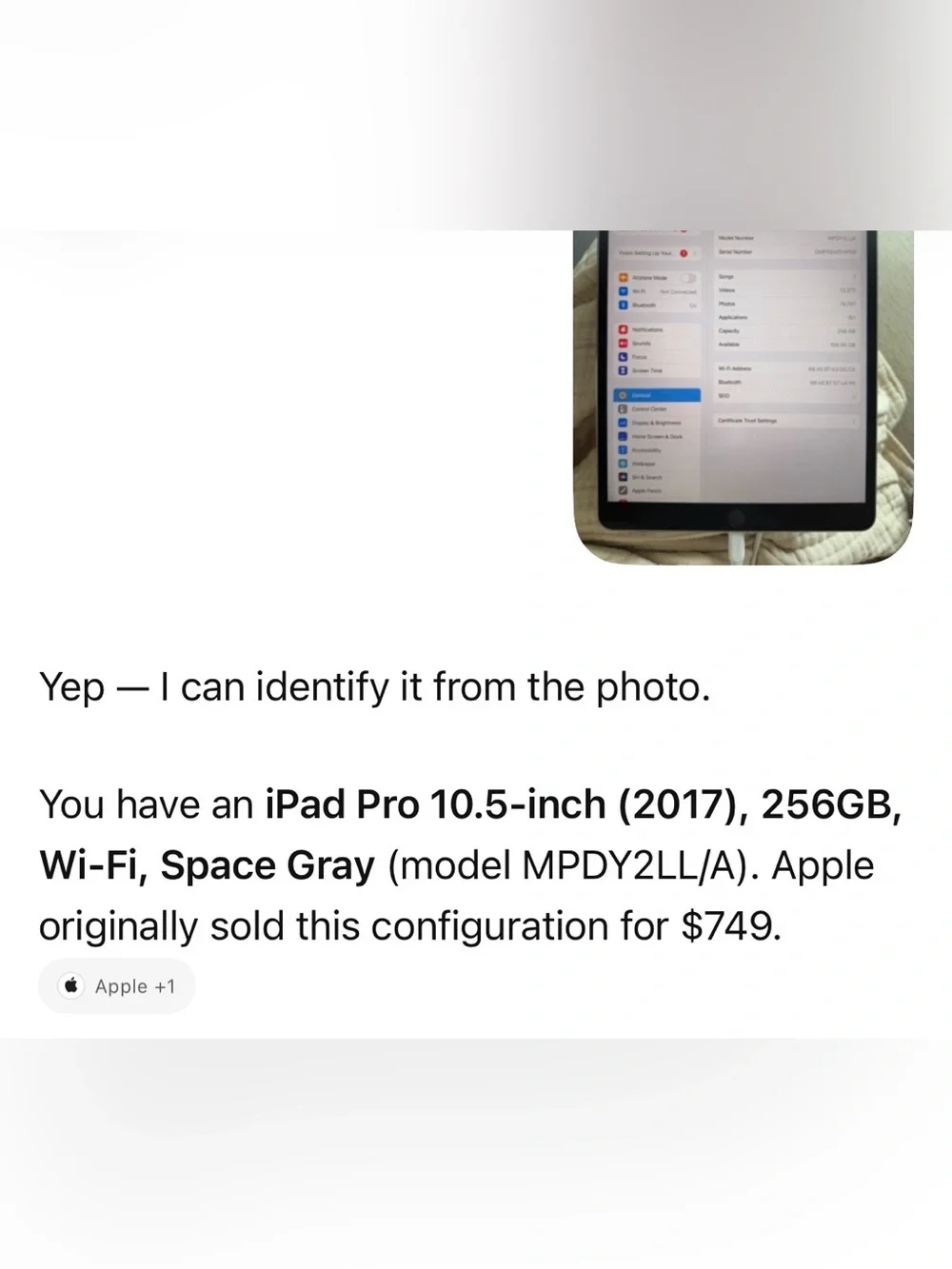 Apple iPad Pro with Black Logitech Keyboard Case, Apple Pencil & Charger
