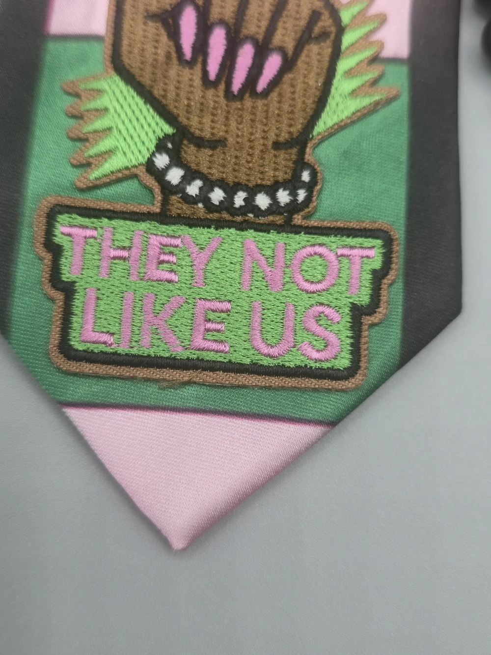AKA Sorority Hat and Tie NECKLACE SET.