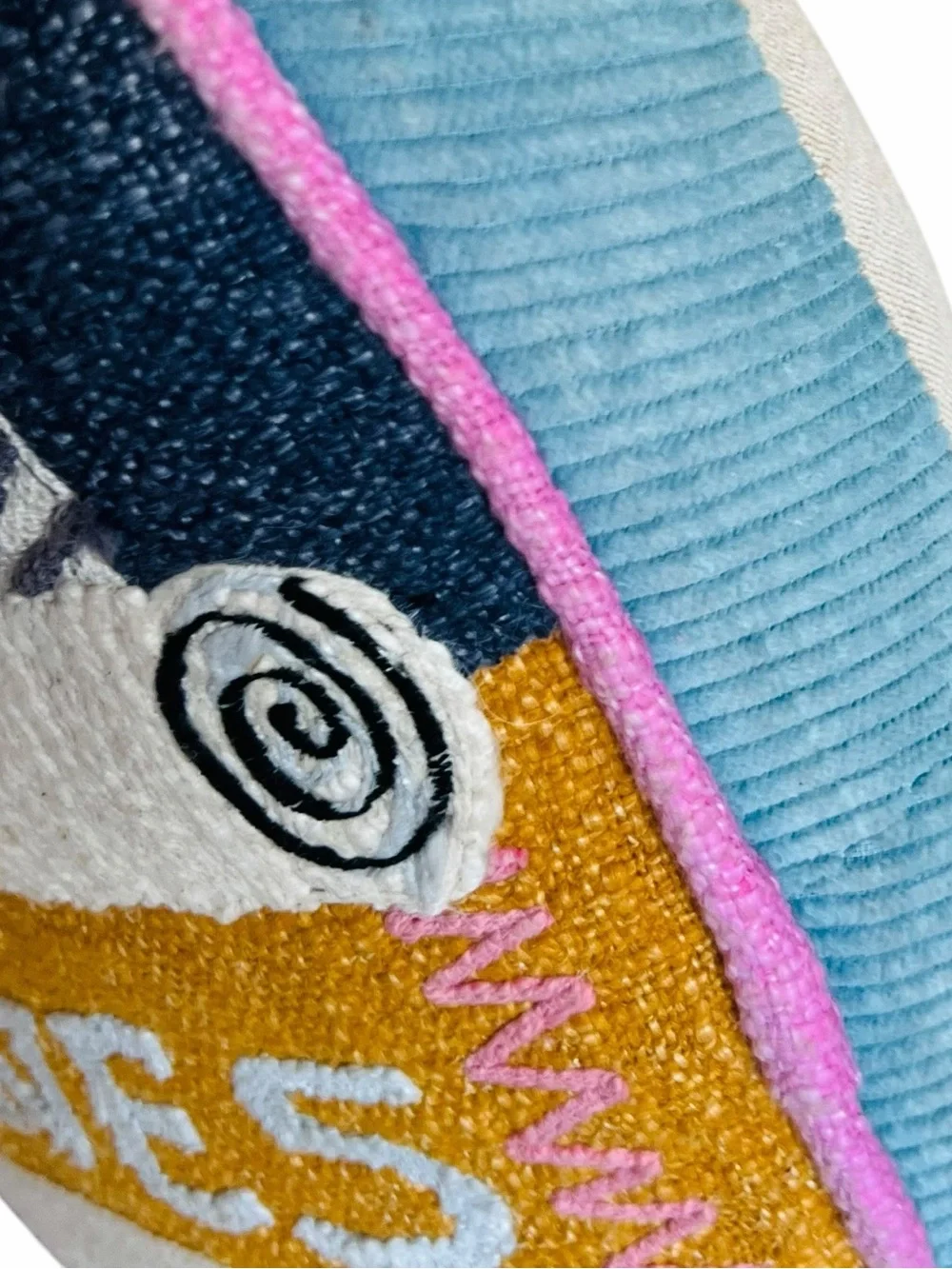 Cost Plus World Market bright embroidered