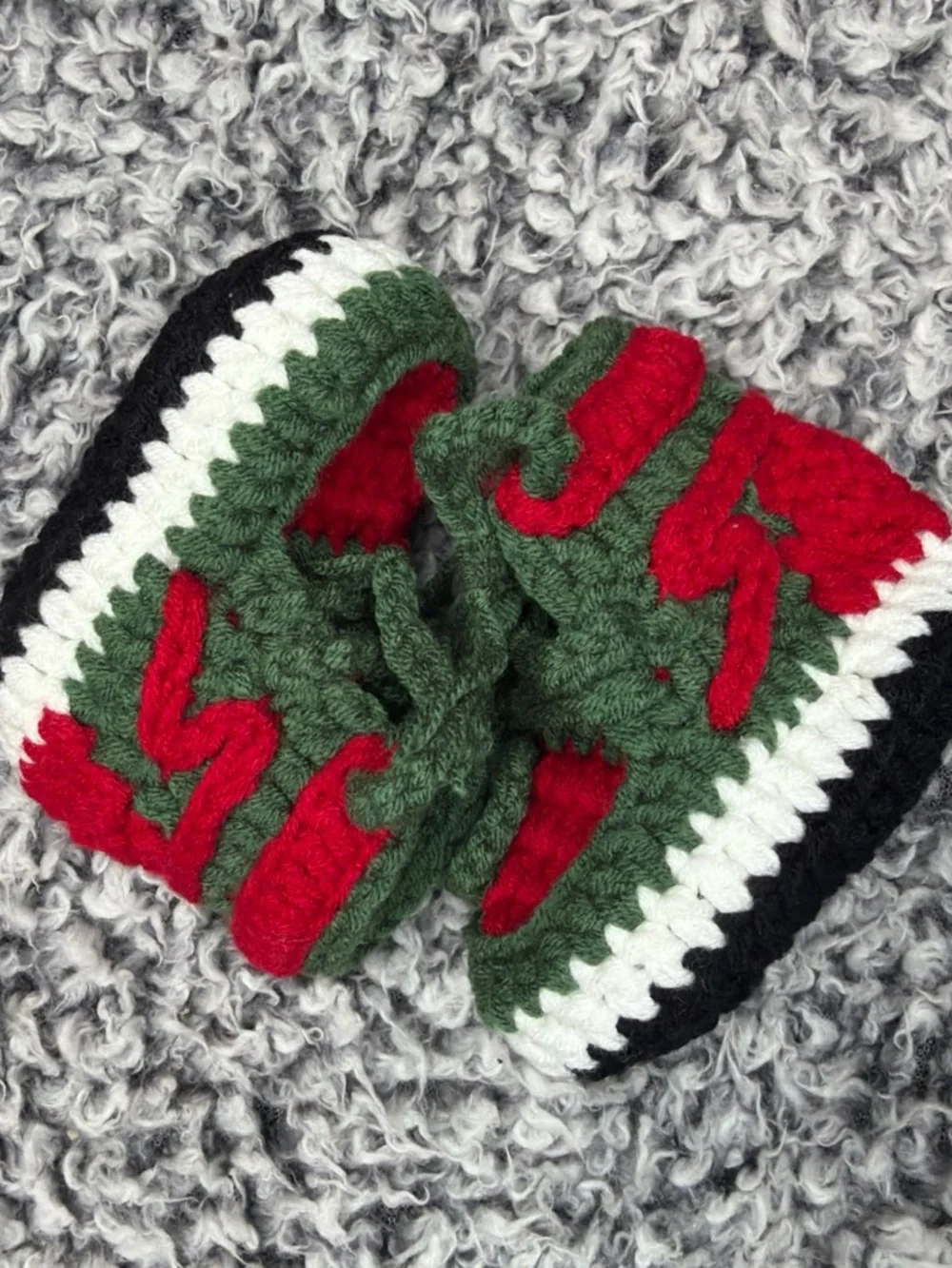 Handmade soft crocheted