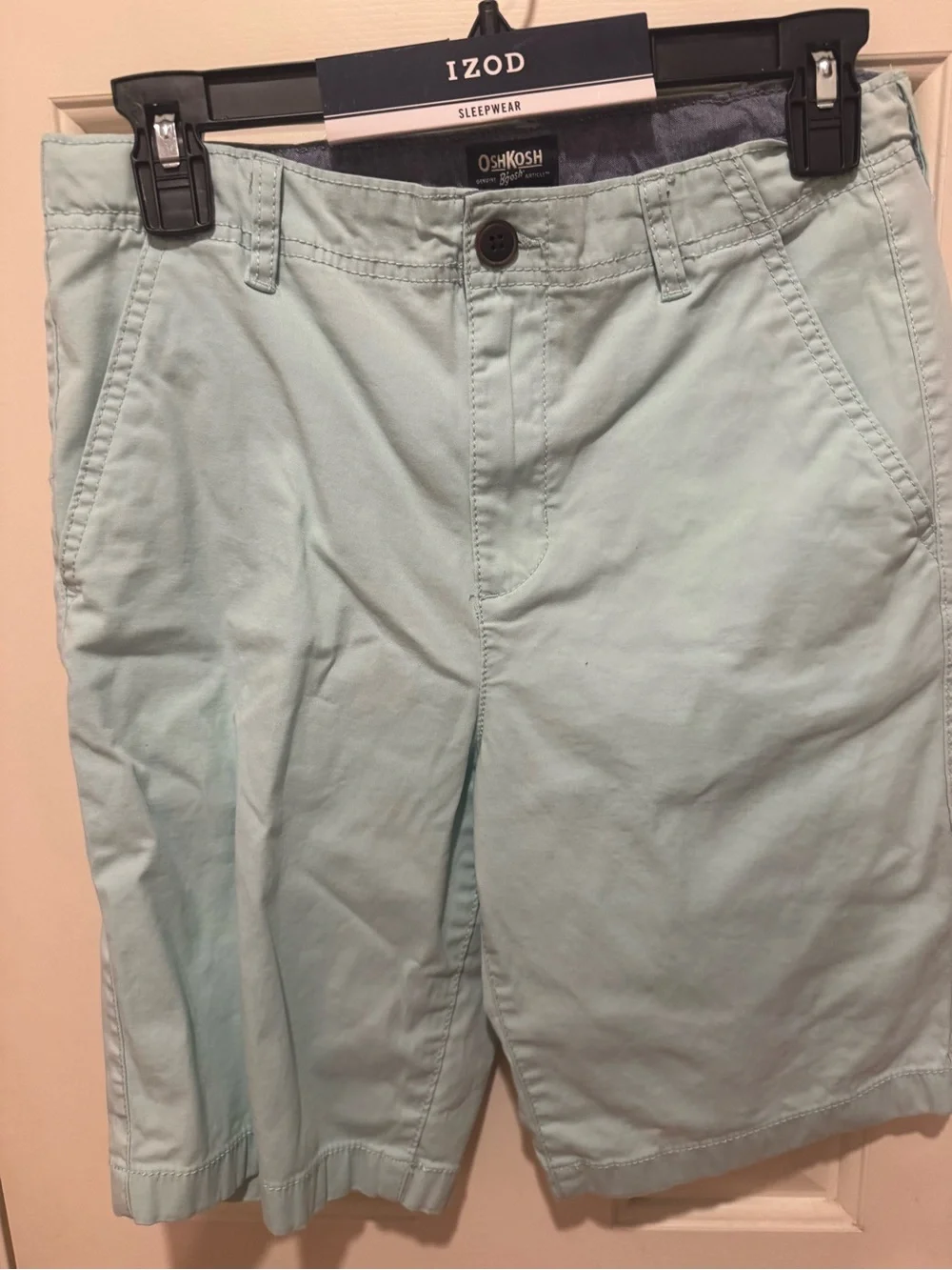 OshKosh B'gosh Light Mint Boys' Chino Shorts