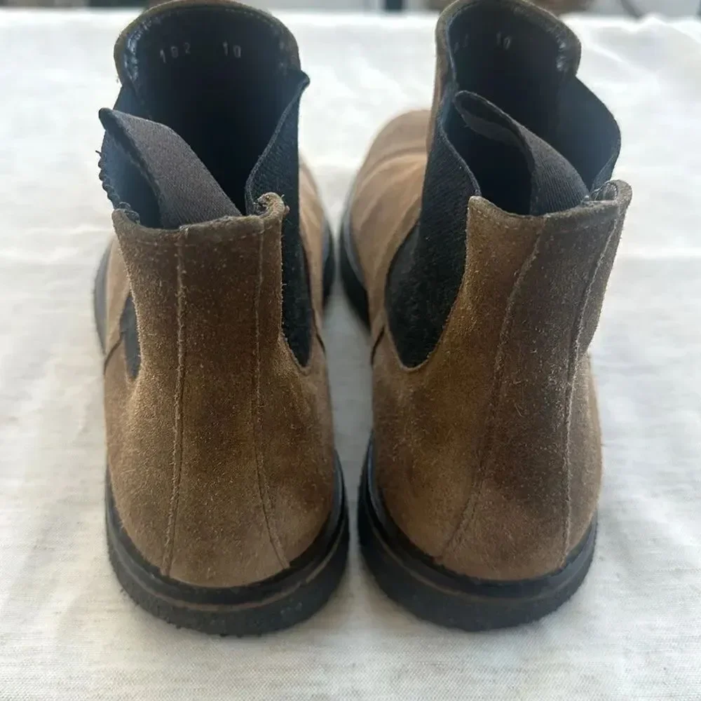 To Boot New York Brown Suede Men’s Chelsea Boots 10