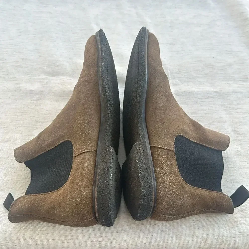 To Boot New York Brown Suede Men’s Chelsea Boots 10