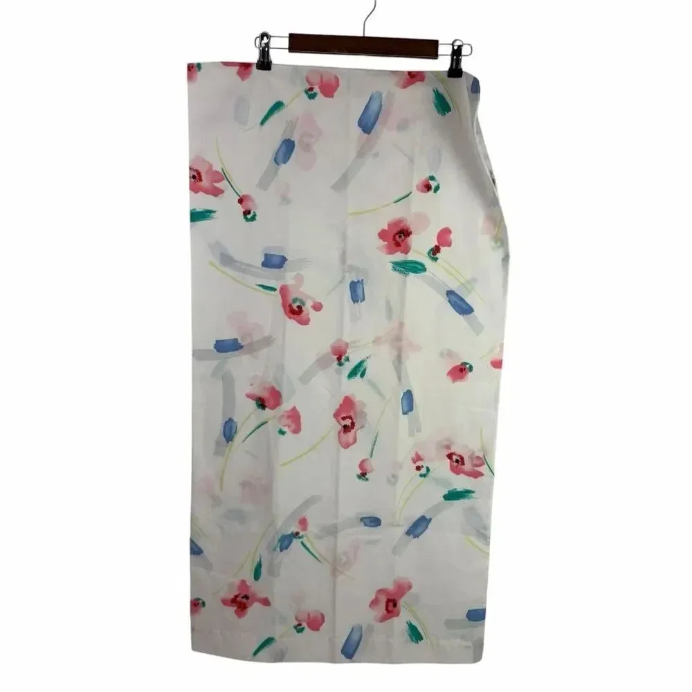 Springmaid King Pillowcase Set White Floral