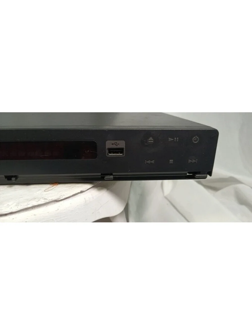 Samsung BD-P1600 Blu-Ray DVD CD Player 1080p Full HD HDMI USB Black Tested