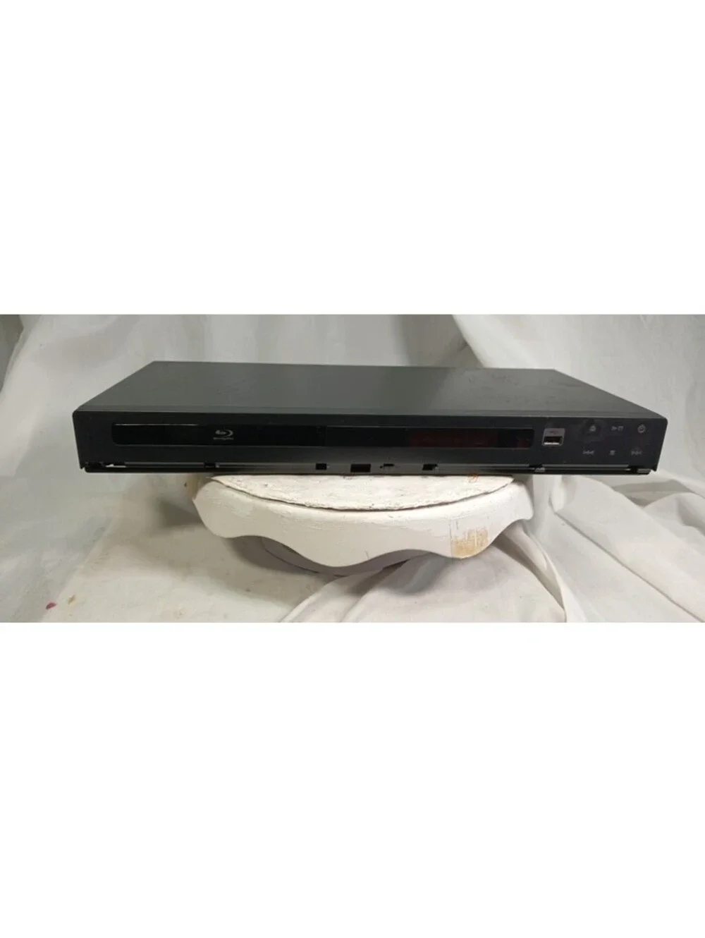 Samsung BD-P1600 Blu-Ray DVD CD Player 1080p Full HD HDMI USB Black Tested