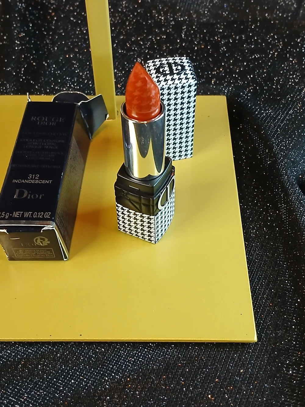 Dior houndstooth edition