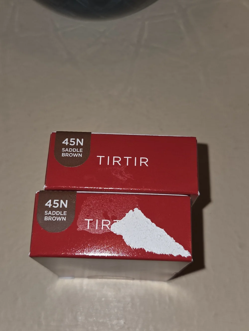 TIRTIR Mask Fit Red Cushion Mini 45N Saddle Brown 0.15oz/4.5g New