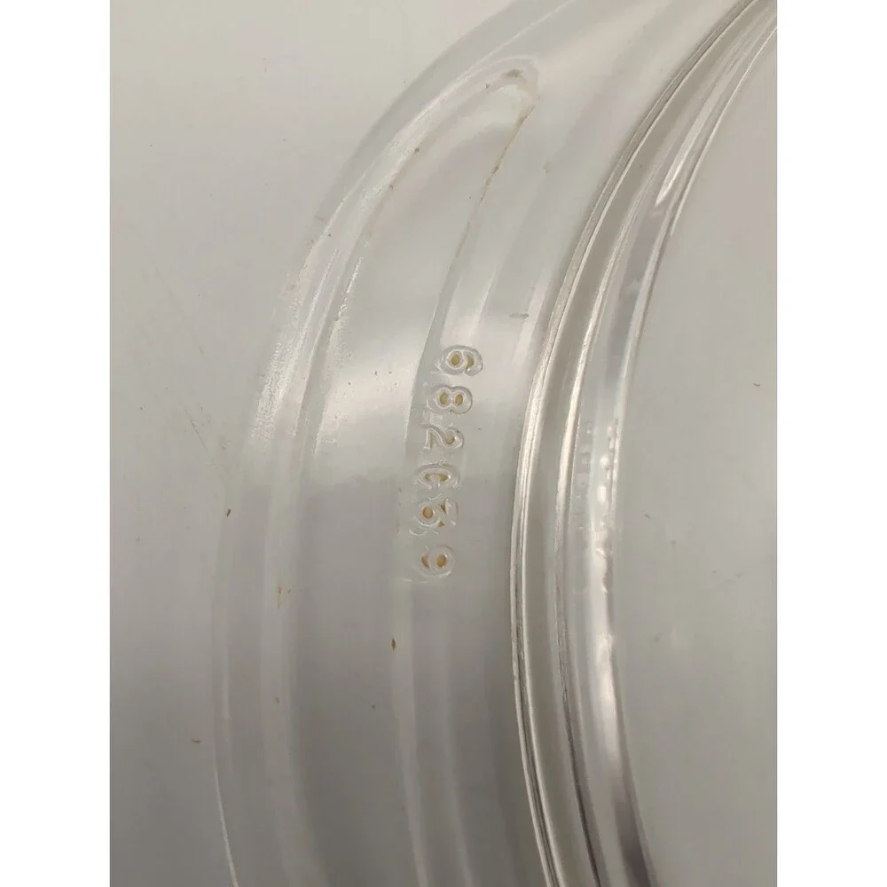 Pyrex from scratches light