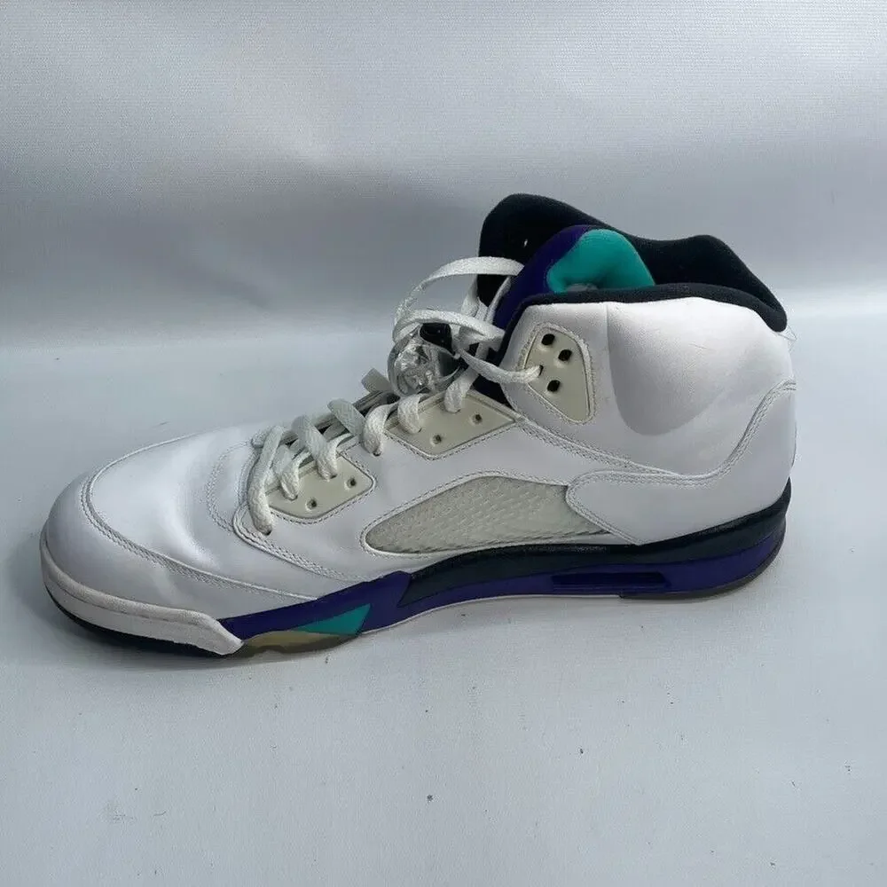 Jordan 5 Retro Grape 2013 Rare‎ Size 13.5 Good Condition Shoes Only No Box