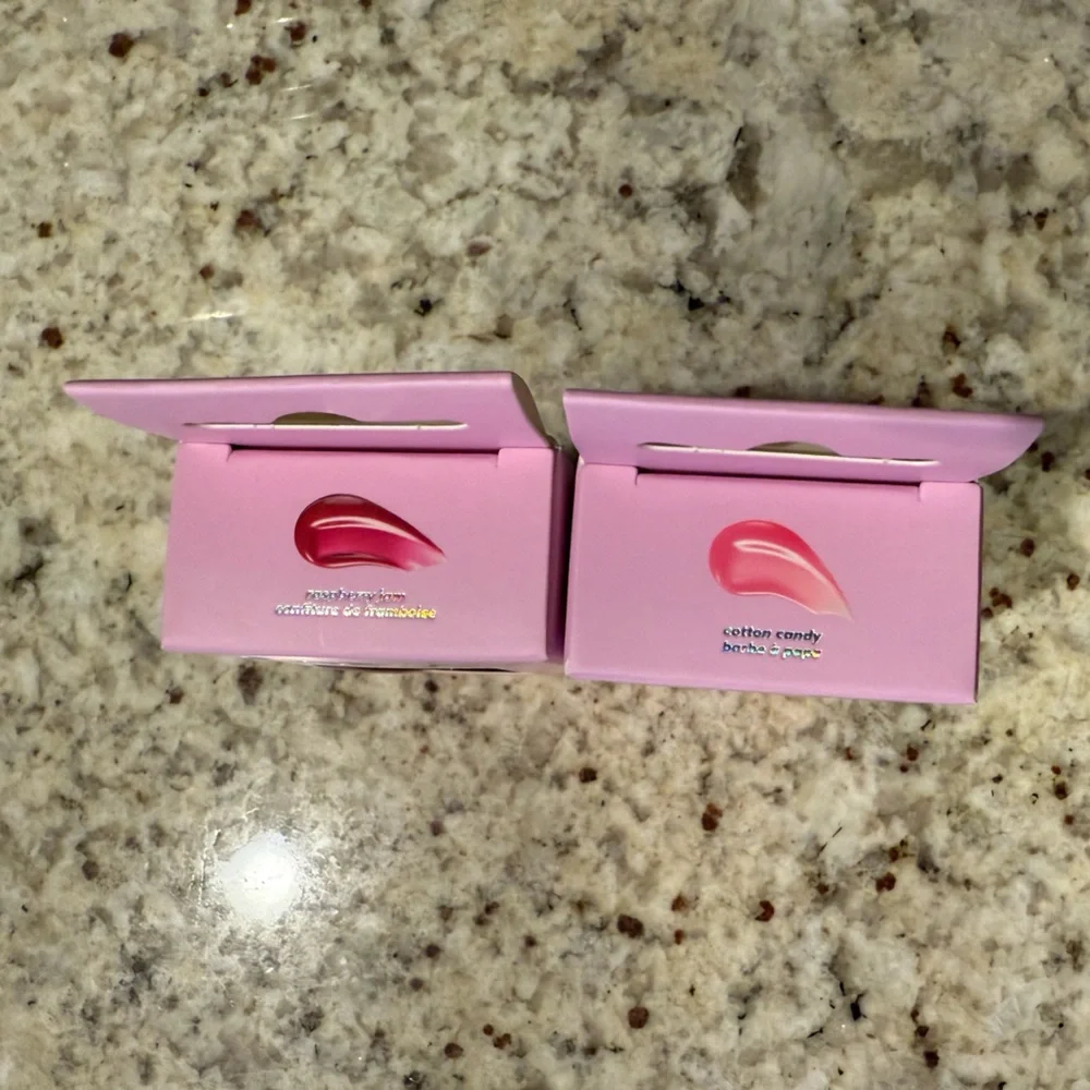 Lottie London Tinted Lip Peptide Duo (Raspberry Jam & Cotton Candy)