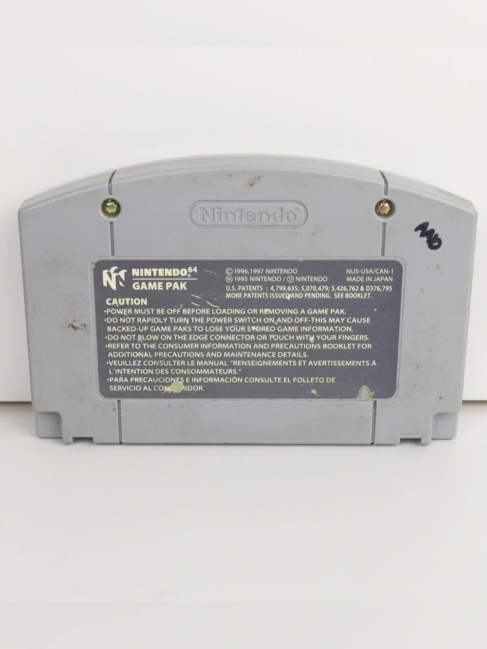Nintendo only description owned