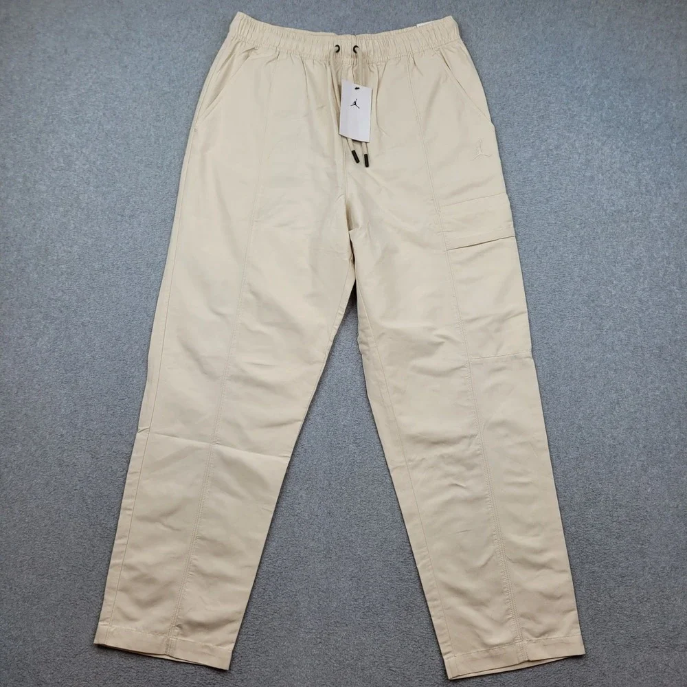 Jordan Essentials‎ Utility Pants Mens Medium Beige Sand FN4539-203 Cargo Pants