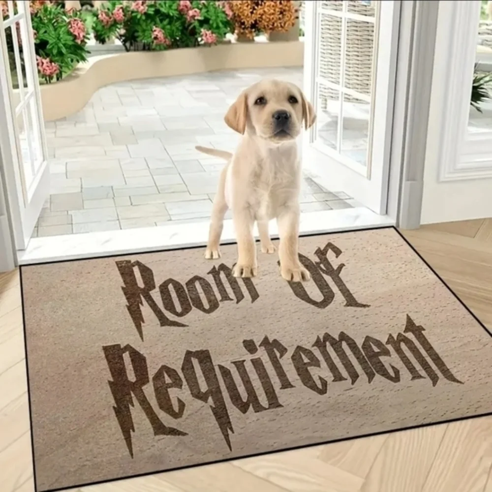 Harry Potter Room of Requirments Non-Slip Front Doormat Entryway 23.6in.×15.7in.
