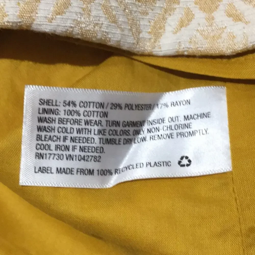 Oshkosh tan cream lined skirt 2TNWT A-line