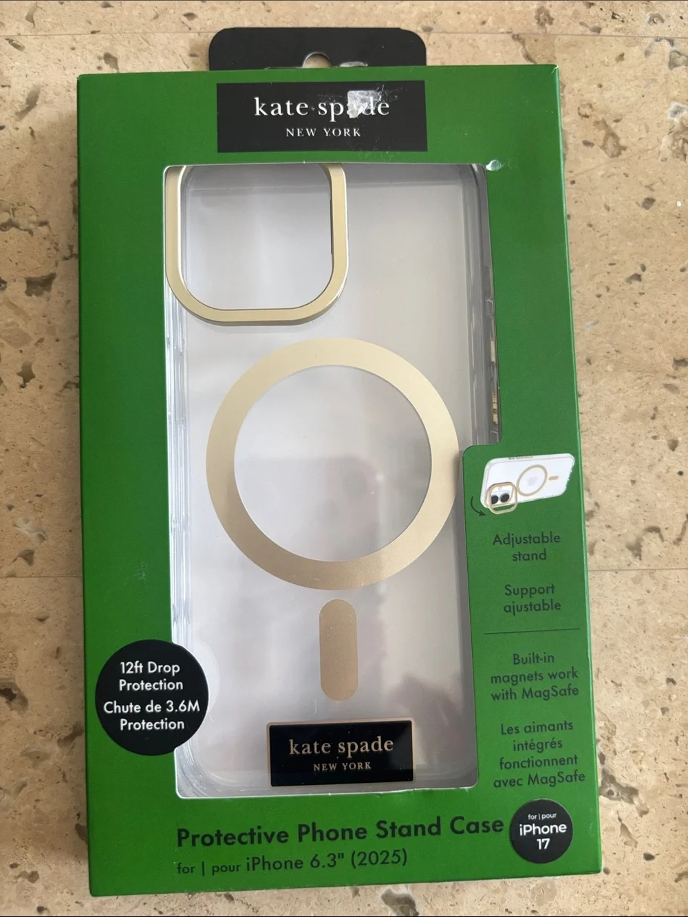 Kate Spade Protective Phone case with stand