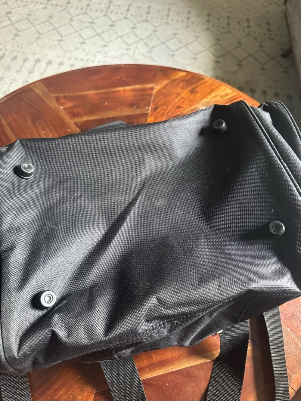 Everest black duffel
