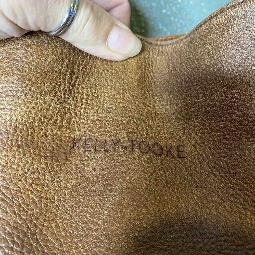 Kelly Tooke outside leather