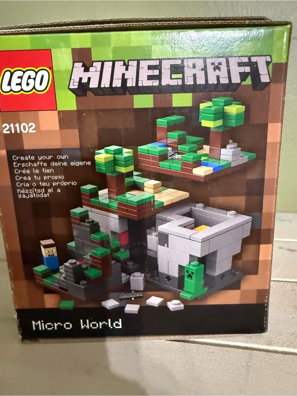 Lego official minecraft