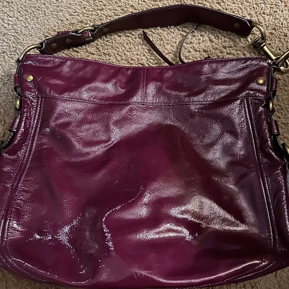 Coach patent leather