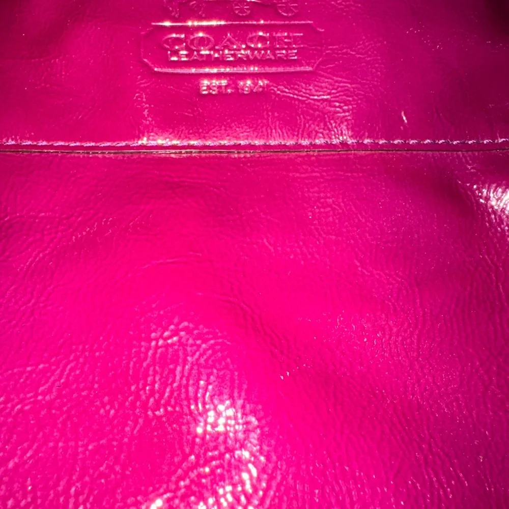 Coach patent leather
