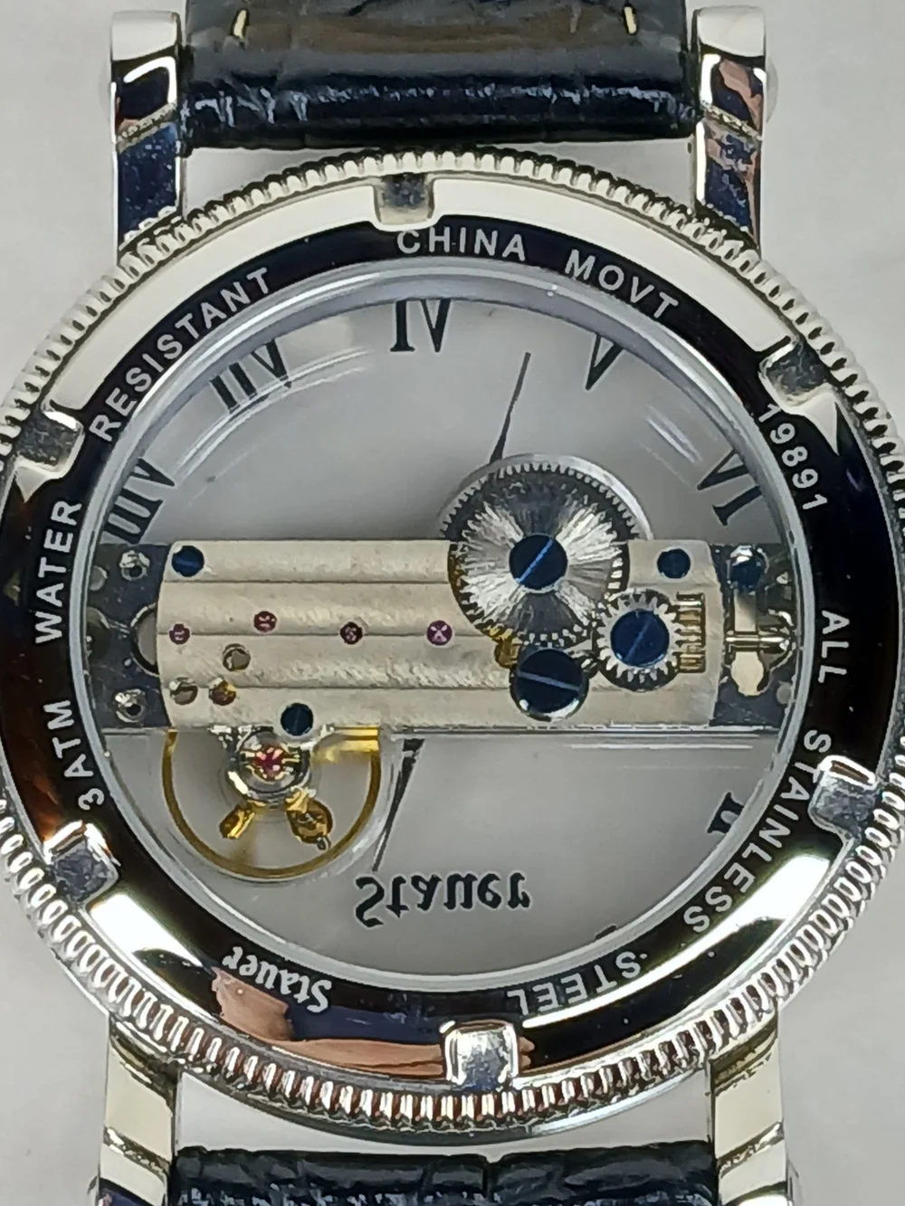Stauer wristwatch reference