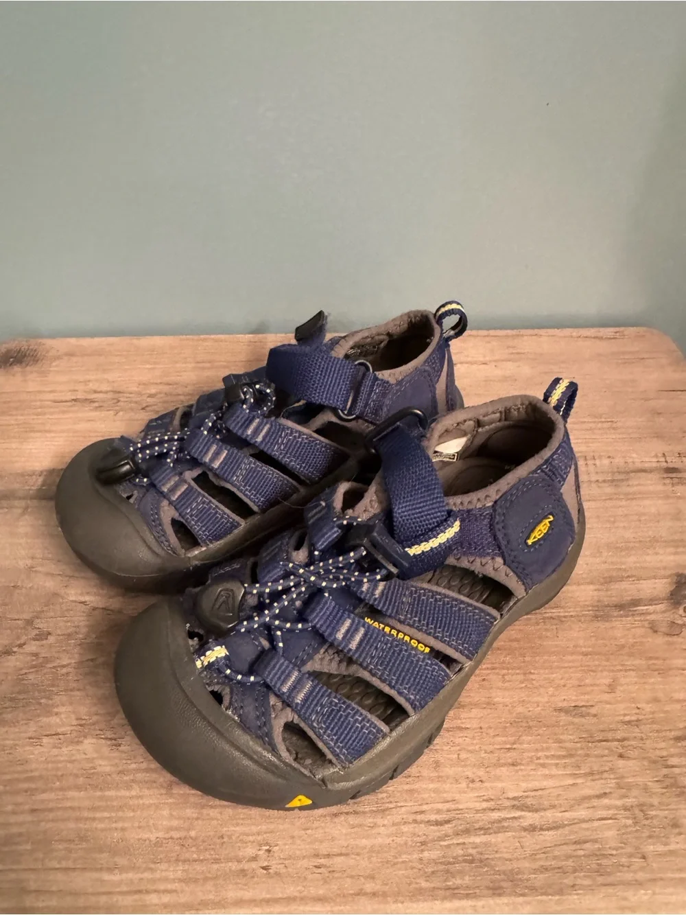Keen Kids Navy Blue Closed-Toe Outdoor Sandals