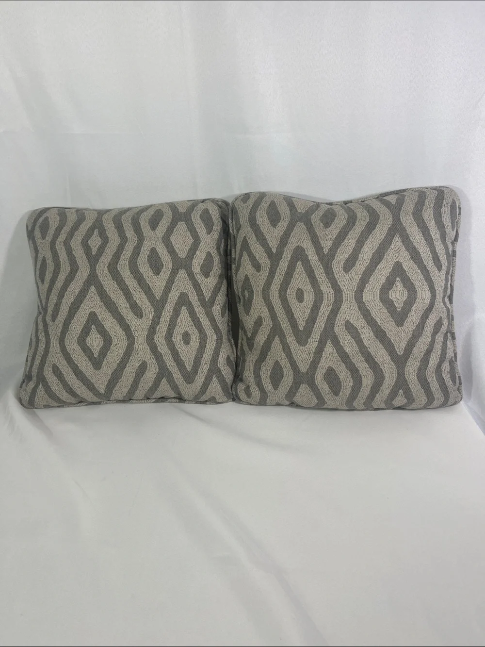 Sunbrella geometric throw