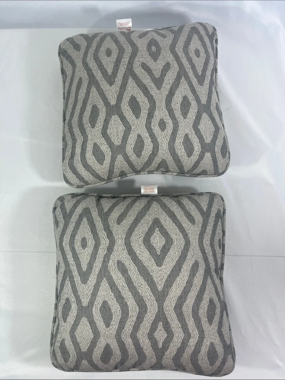 Sunbrella geometric throw