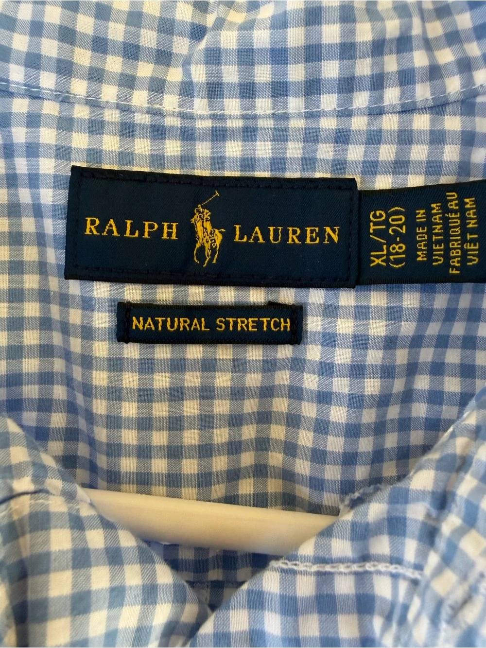 Ralph Lauren classic gingham