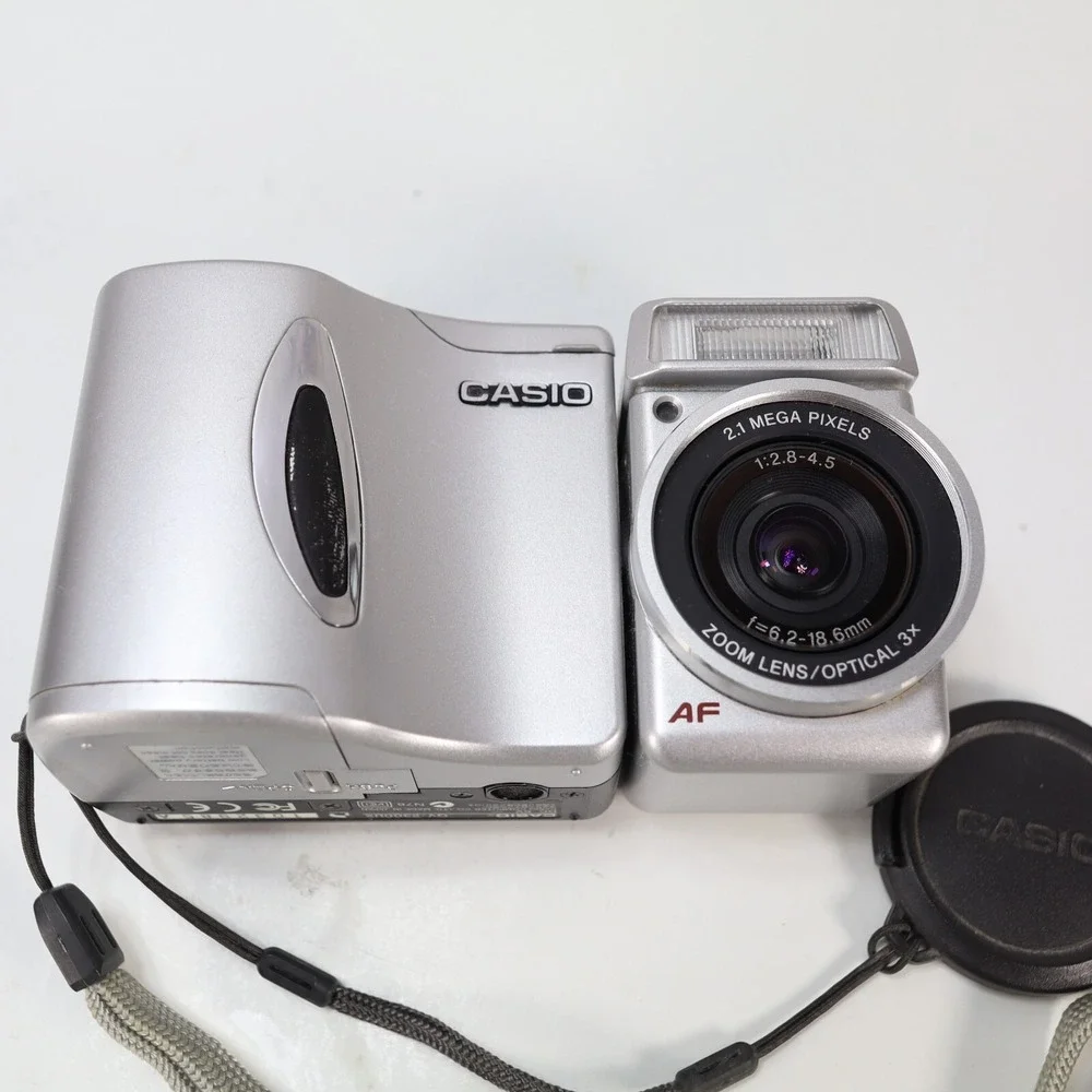 *NOT WORKING* CASIO QV-2300UX Compact‎ Digital Camera 2.1MP FOR PARTS REPAIR