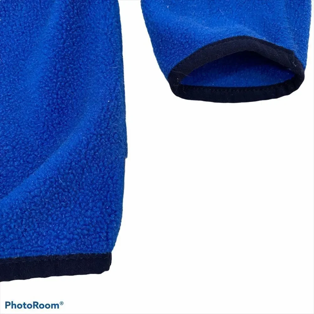 Boys‎ Gymboree Blue 1/4 Zip Fleece Jacket Small