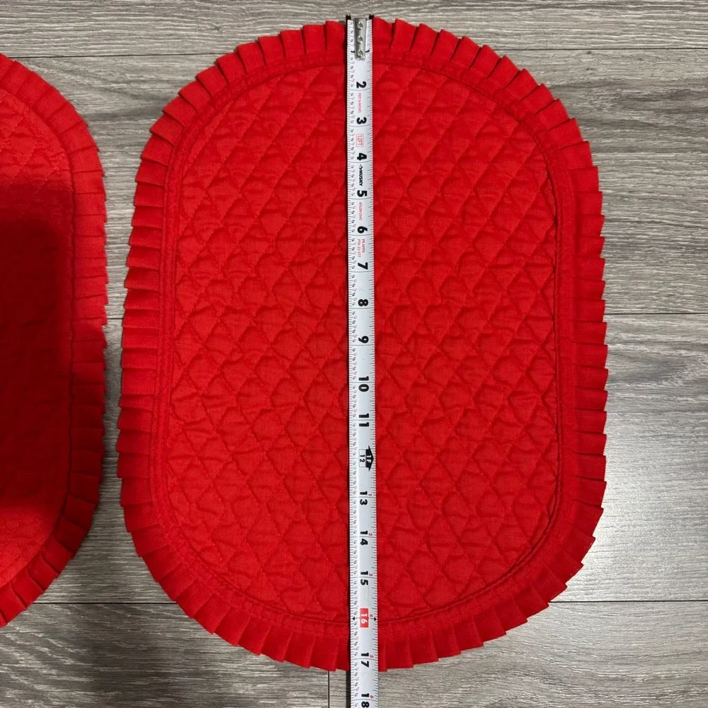 N/A quilted red