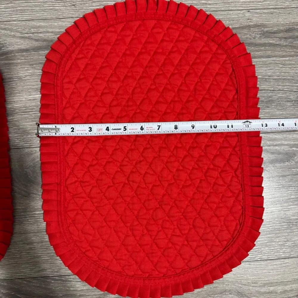 N/A quilted red
