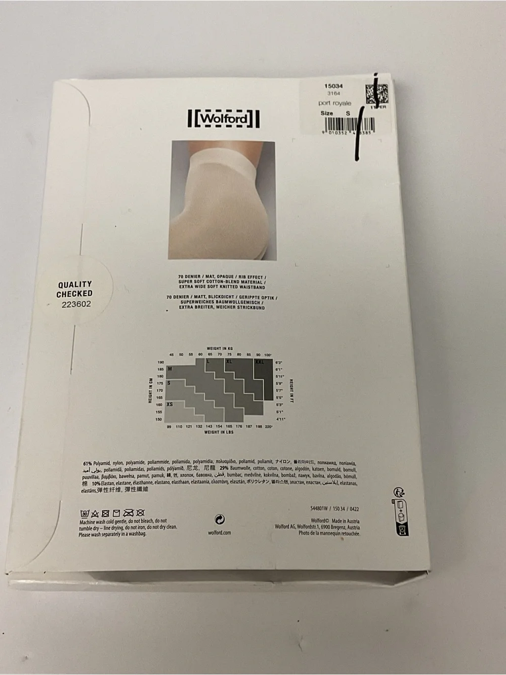Wolford 15034 mary