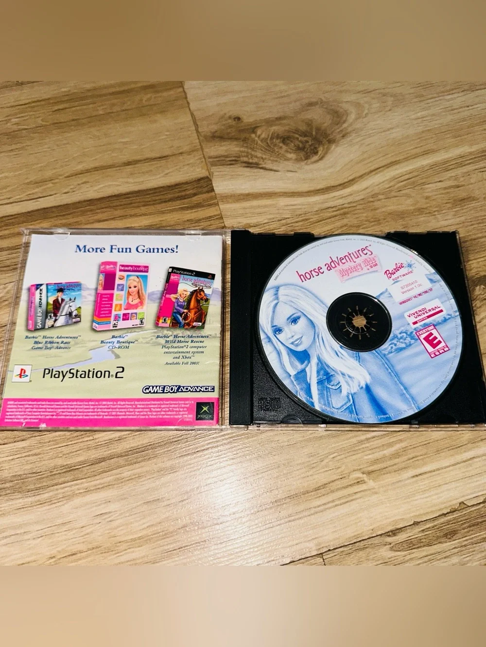 Barbie Vintage Y2K Horse Adventures Mystery Ride PC Computer Game