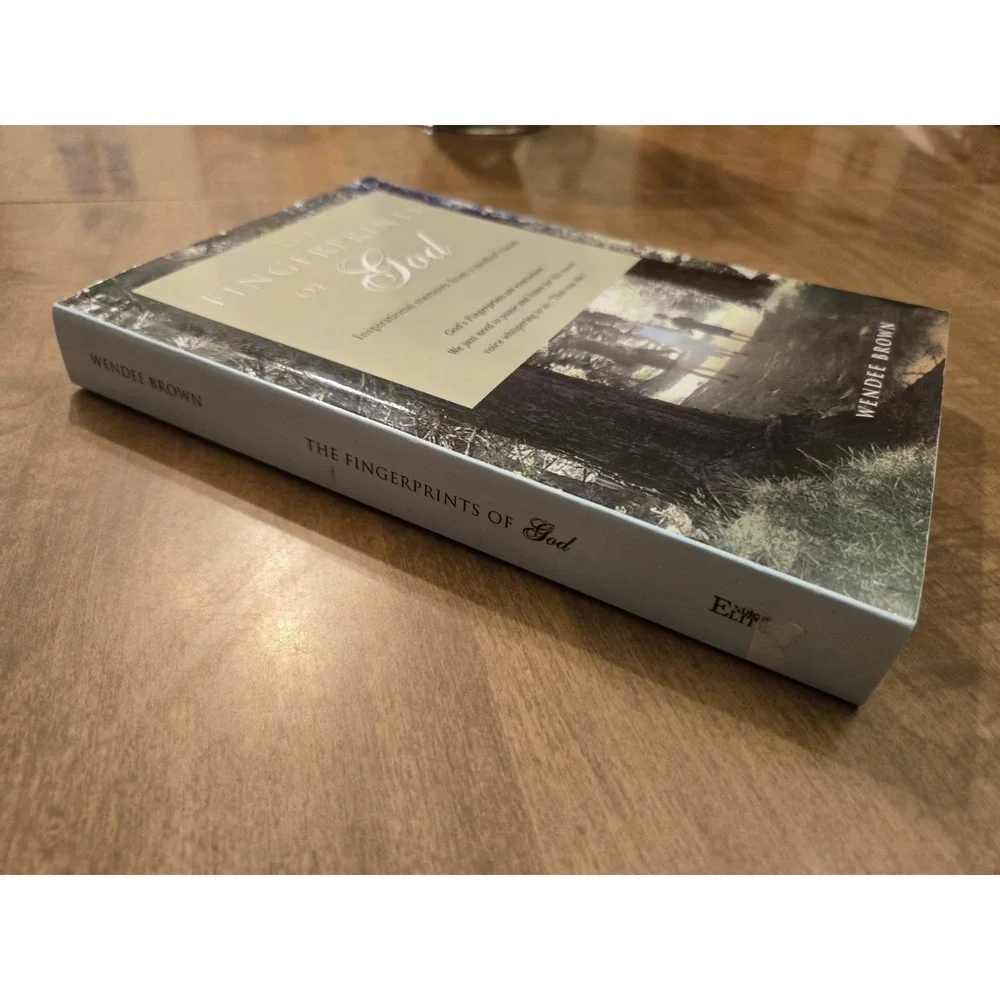 The Fingerprints of God By Wendee Brown Signed Inscribed By Author Paperback