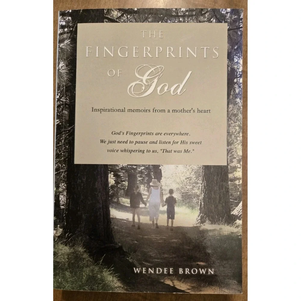 The Fingerprints of God By Wendee Brown Signed Inscribed By Author Paperback