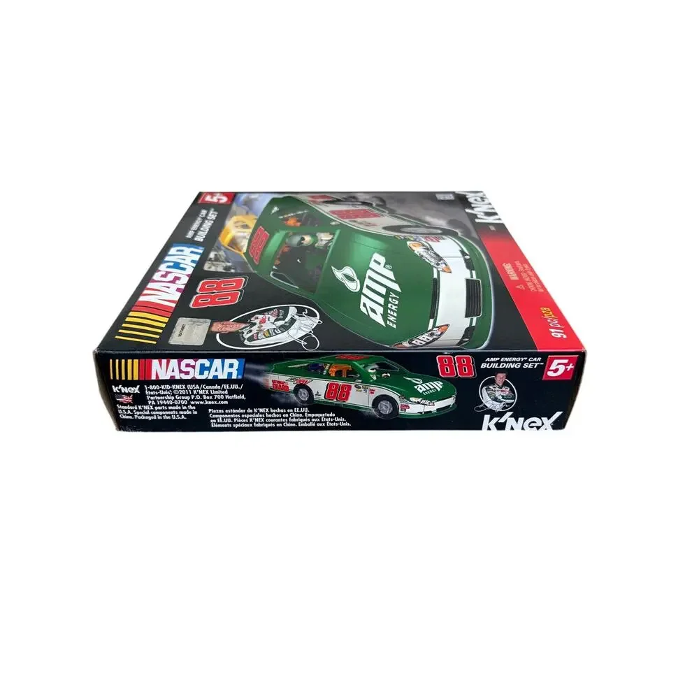 K'NEX NASCAR AMP Energy Car Building Set 91 Pieces Dale Jr. Knex 2011-NIB