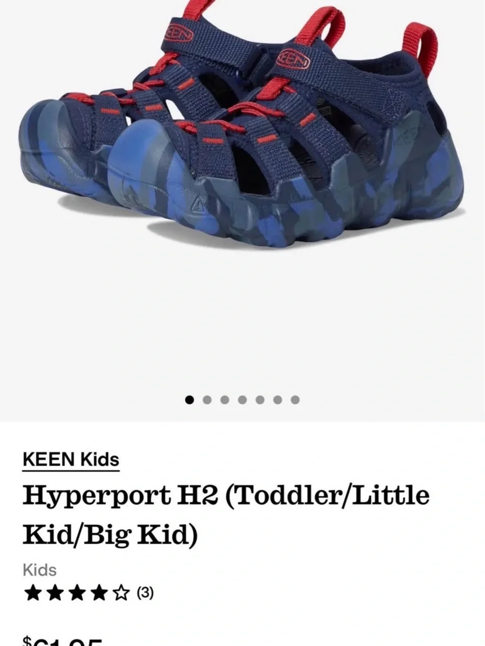 Keen sporty closed