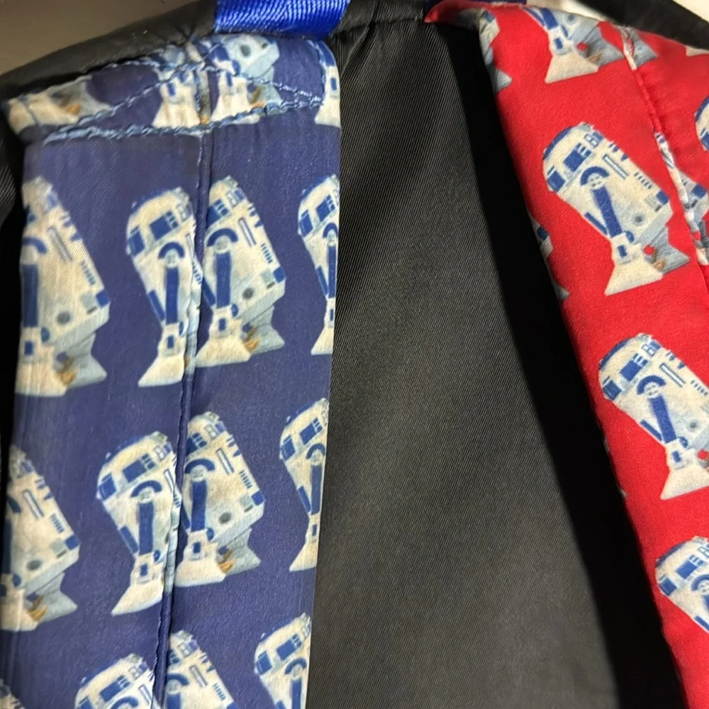 Star Wars State Kids Black Backpack with Blue Accents