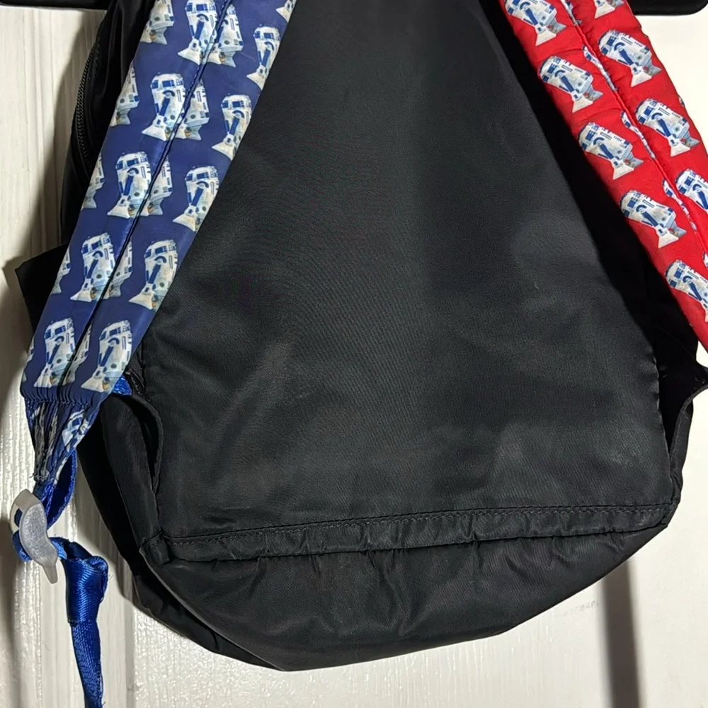 Star Wars State Kids Black Backpack with Blue Accents