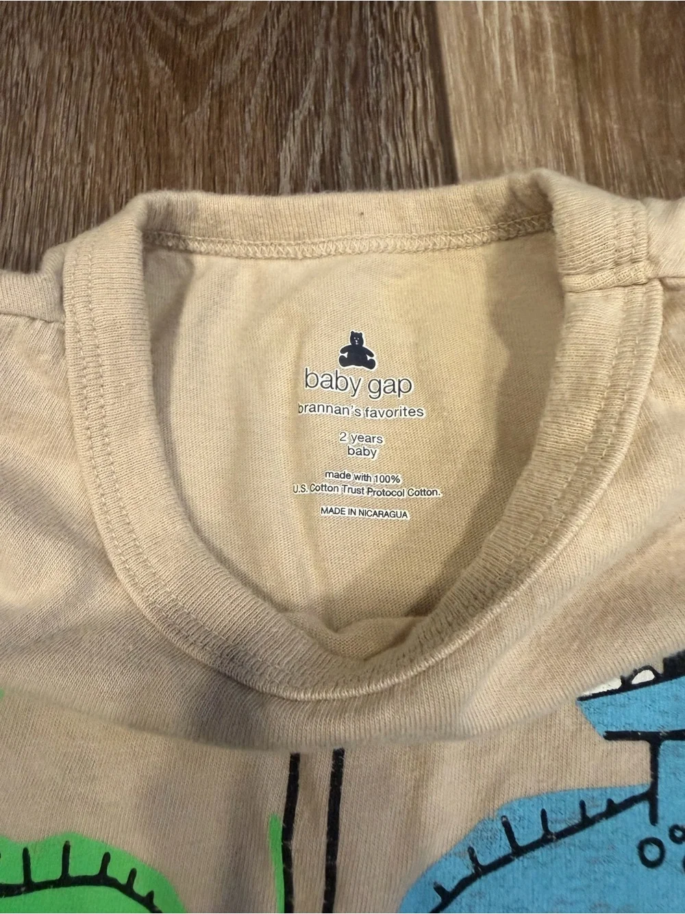 BabyGAP Lot x 2 Boys Mickey and Dino Tees Size 2